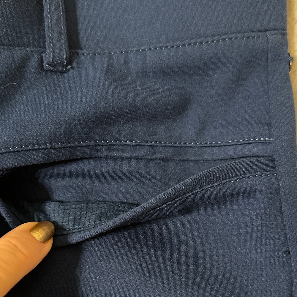 Betabrand Blue Cosmo Crop Trousers - Picture 3 of 7